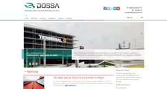 Desktop Screenshot of dossa.com.mx